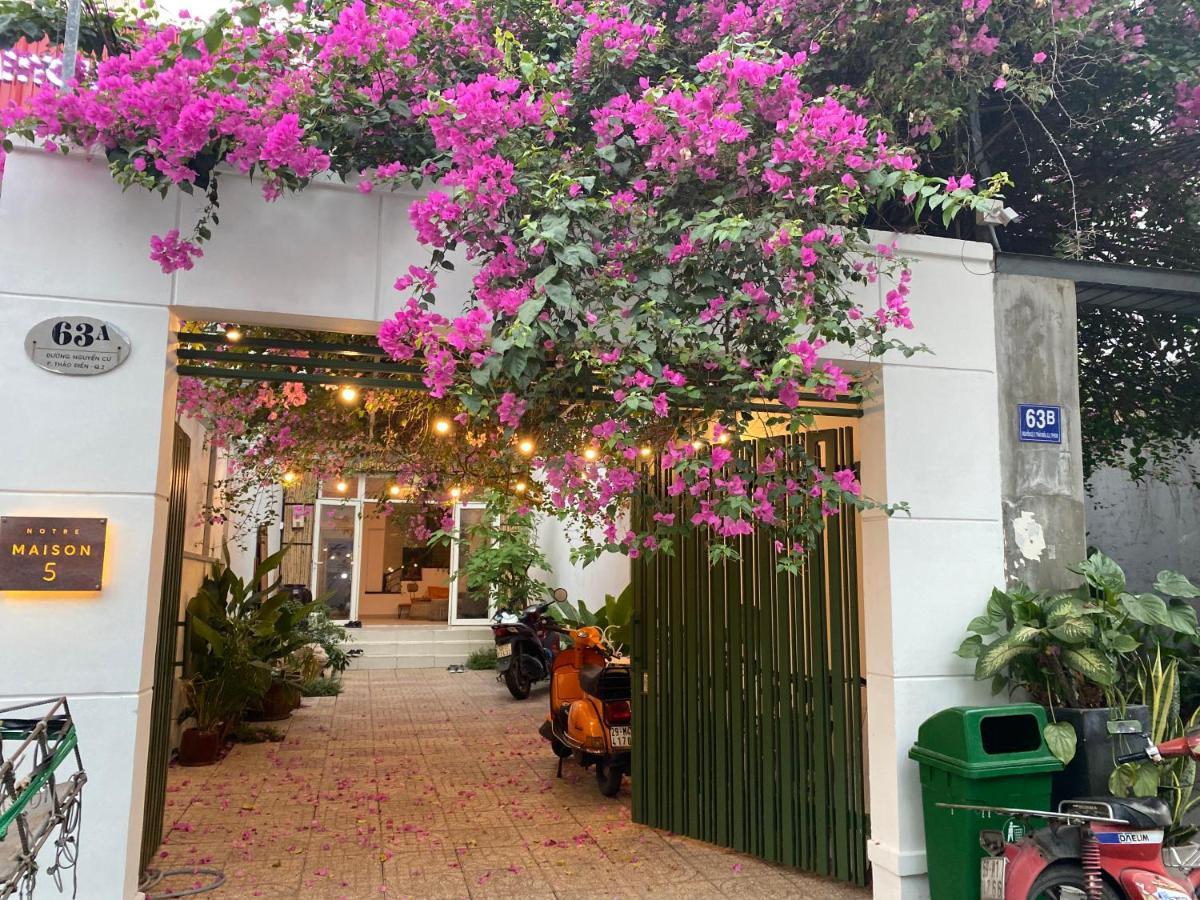 호치민 Notre Maison 5 Saigon Close Walking Street In Thao Dien D2 아파트 외부 사진